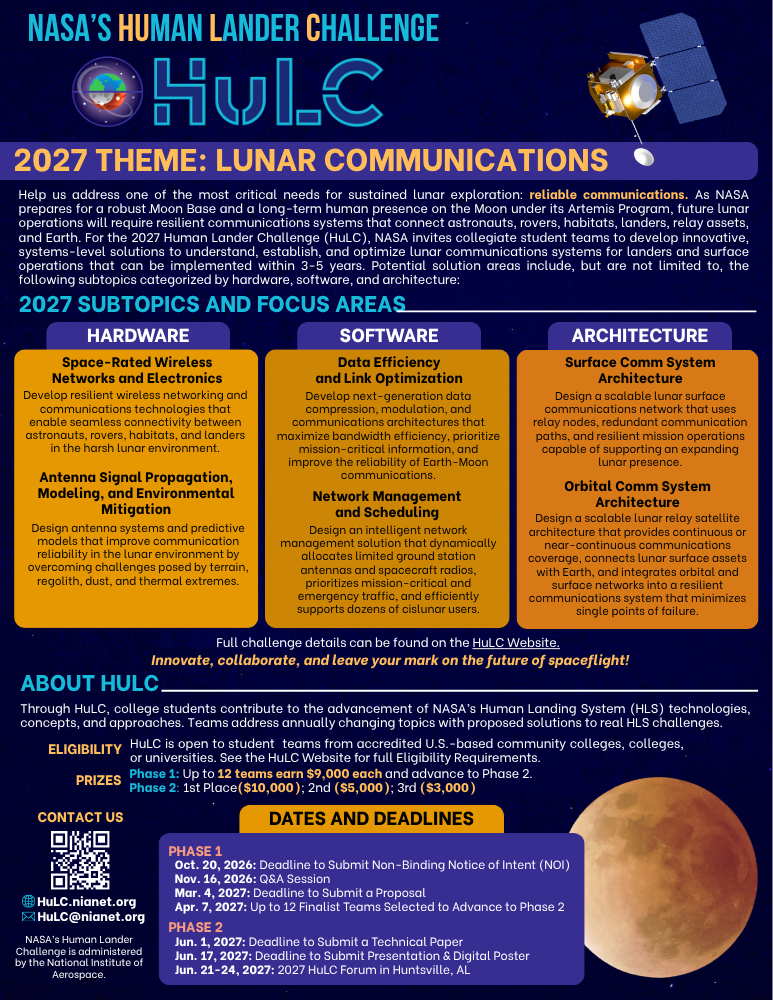 2027 HuLC Competition Flyer thumbnail, linked to PDF doc